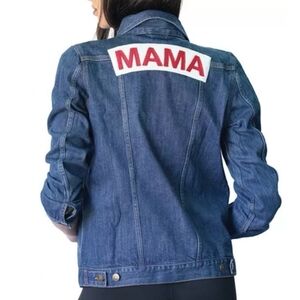 INGRID + ISABEL | Maternity Mama Denim Jacket